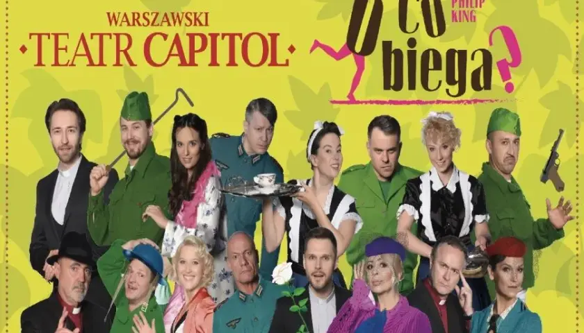 Teatr Capitol: Obsada spektaklu O co biega? i nadchodzące terminy